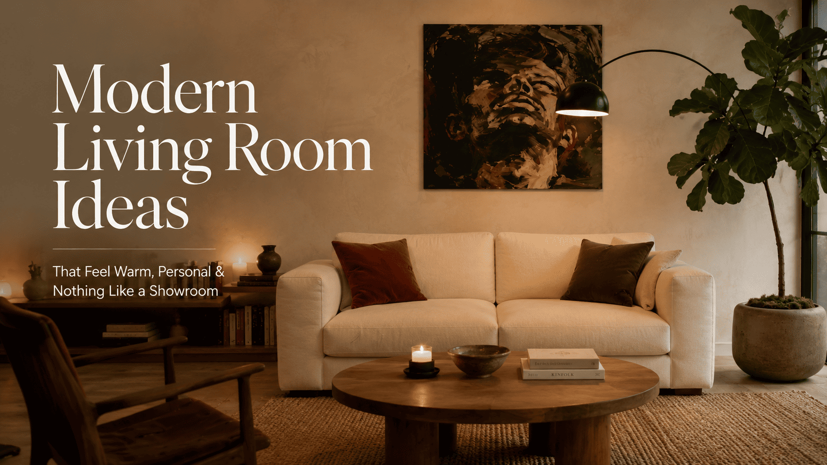 Modern Living Room Ideas That Feel Warm, Personal and Nothing Like a Showroom