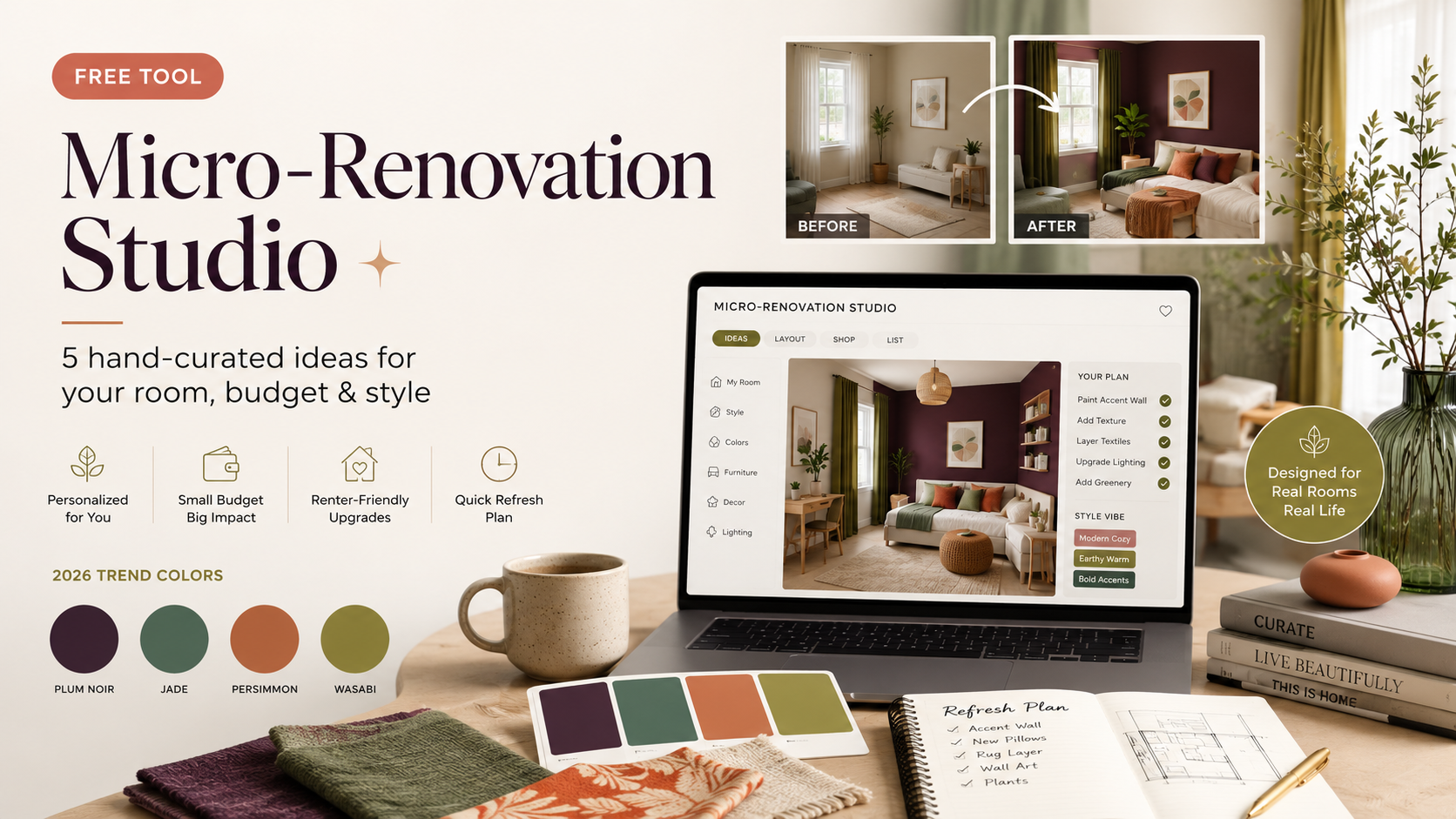 Micro Renovation Ideas — Free Tool S