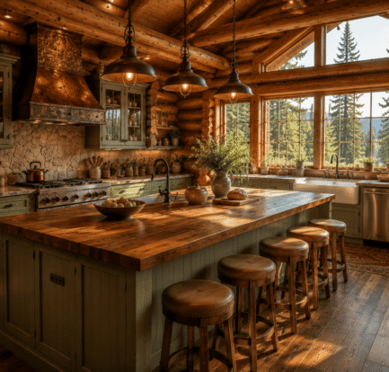 Log Home Kitchen Ideas: The Complete Guide to Rustic Kitchen Design