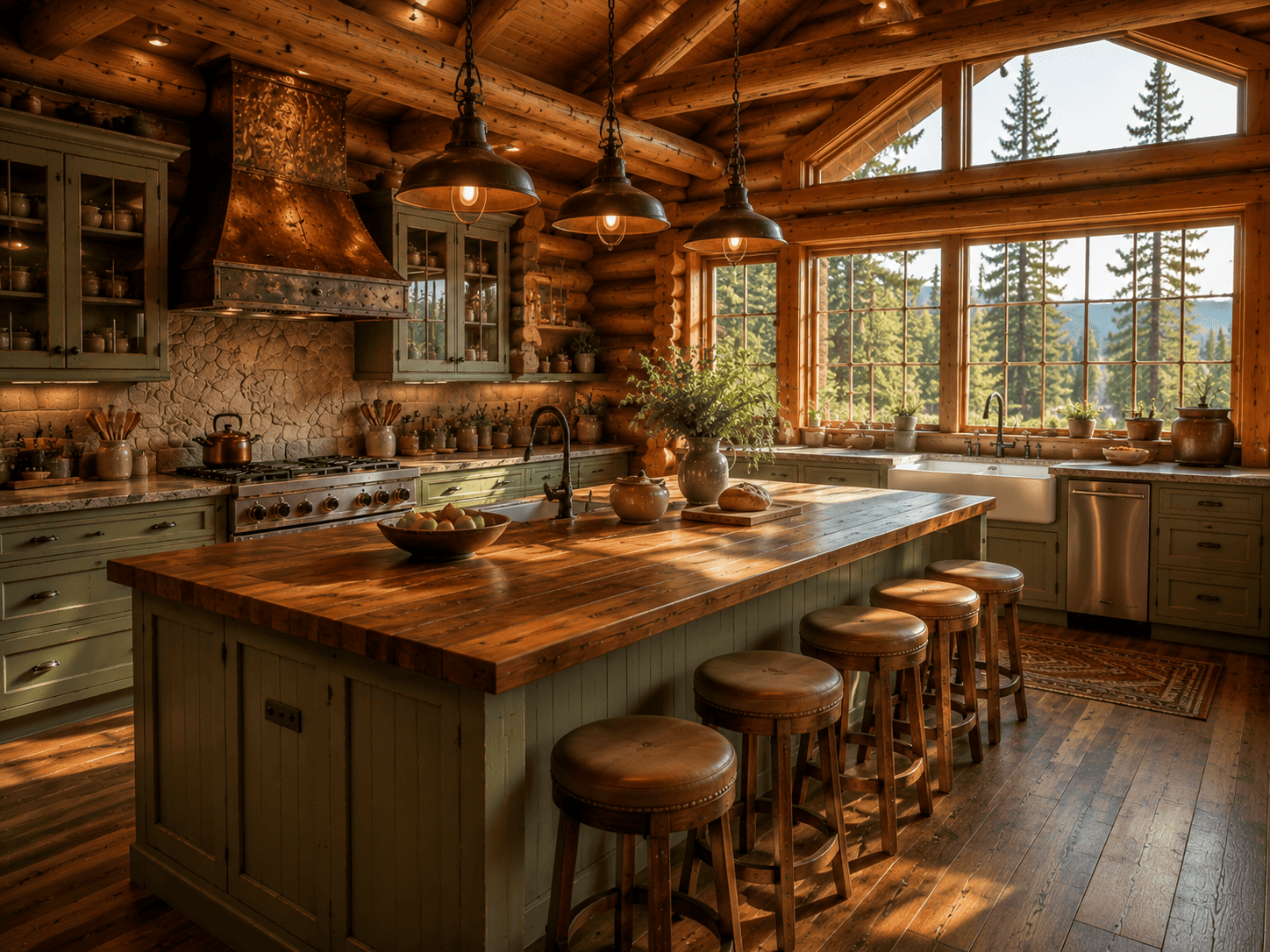 Log Home Kitchen Ideas: The Complete Guide to Rustic Kitchen Design