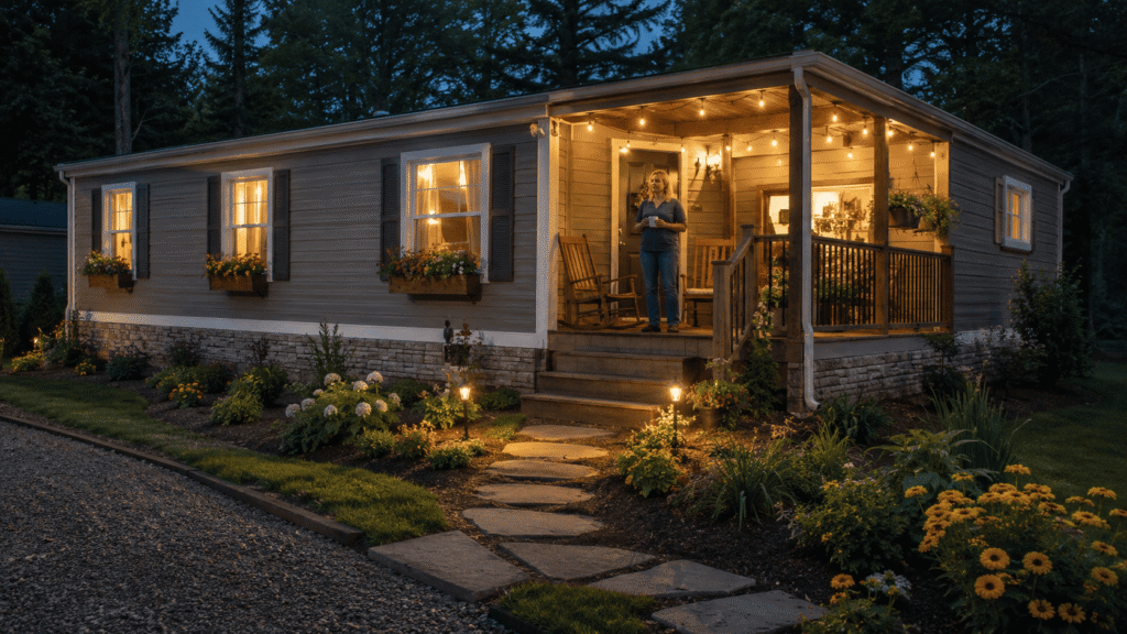 How to Make a Mobile Home Look Like a House: The Complete 2026 Guide