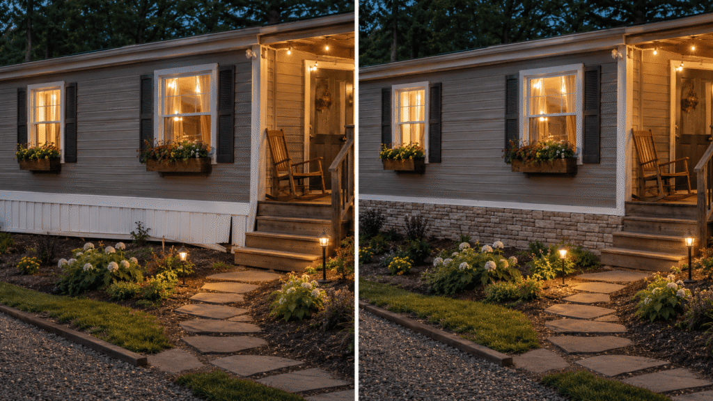 How to Make a Mobile Home Look Like a House: The Complete 2026 Guide