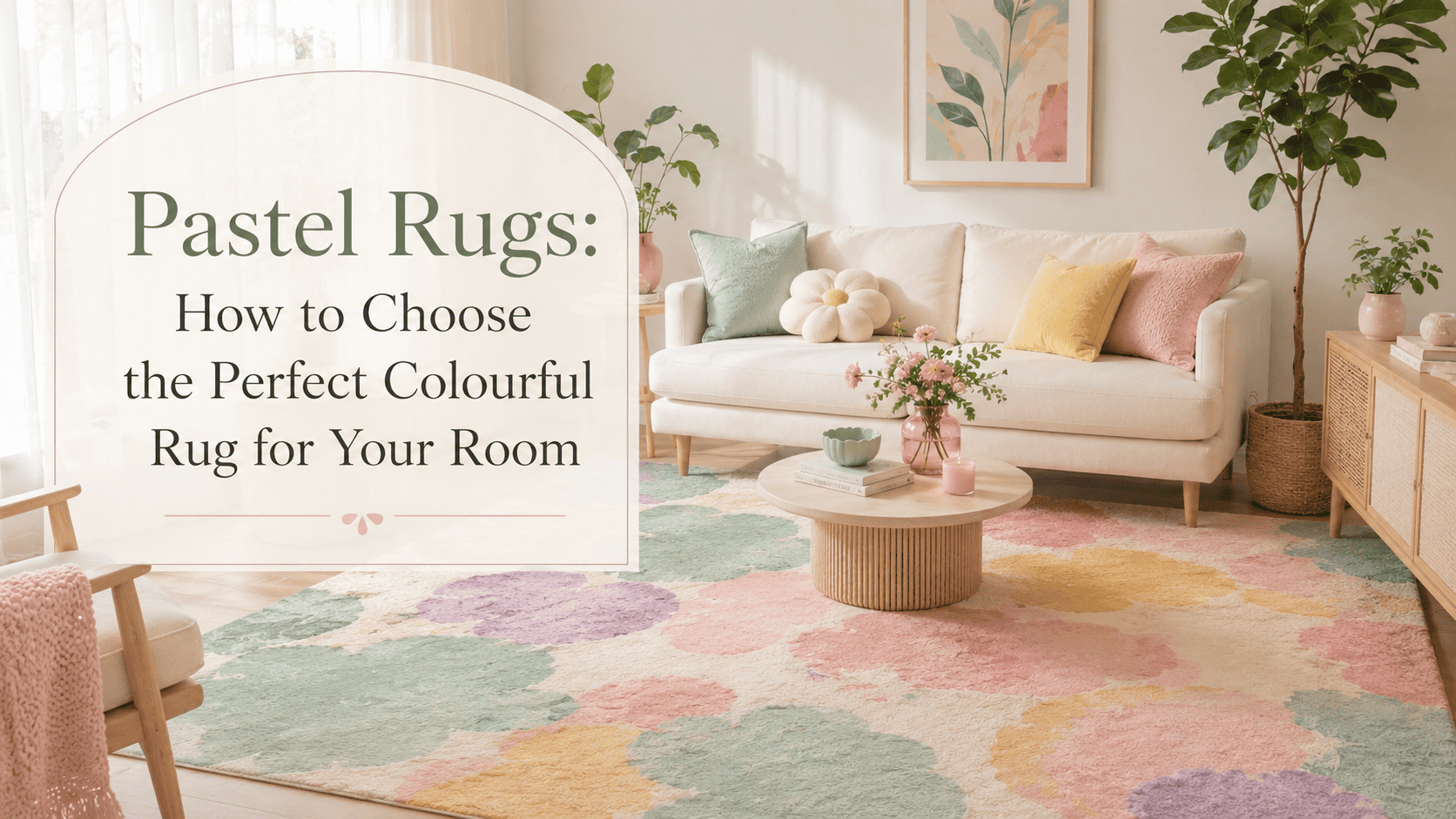 Pastel Rugs: How to Choose the Perfect Colourful Rug for Your Room