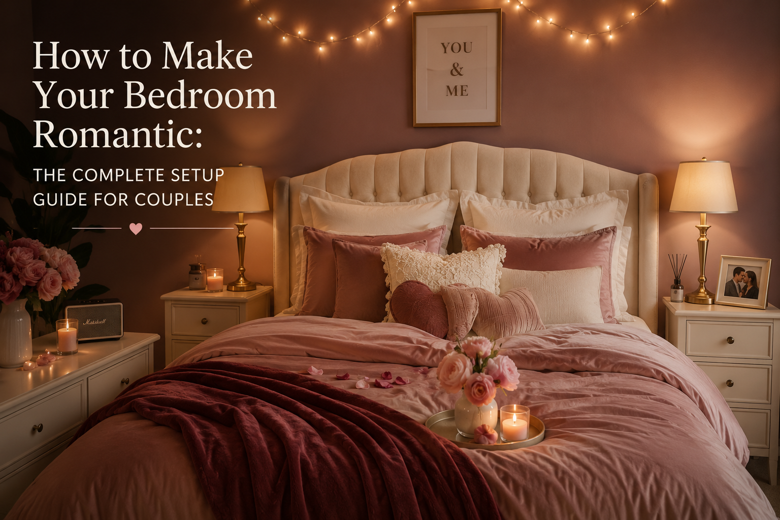 How to Make Your Bedroom Romantic: The Complete Setup Guide for Couples