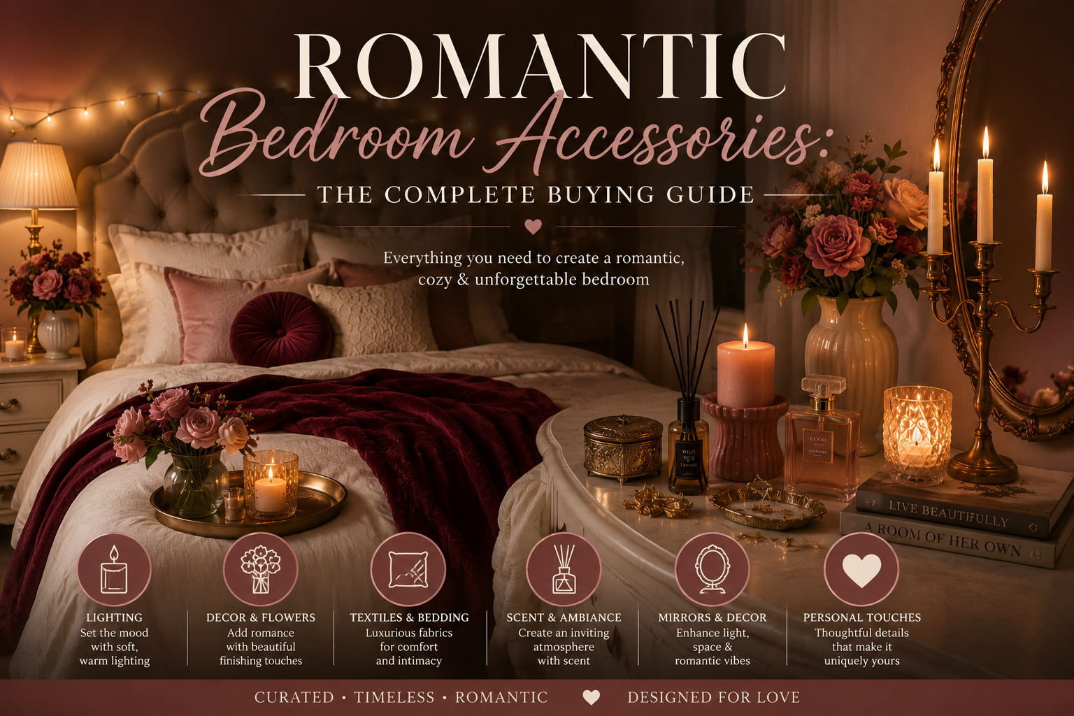 Romantic Bedroom Accessories: The Complete Buying Guide