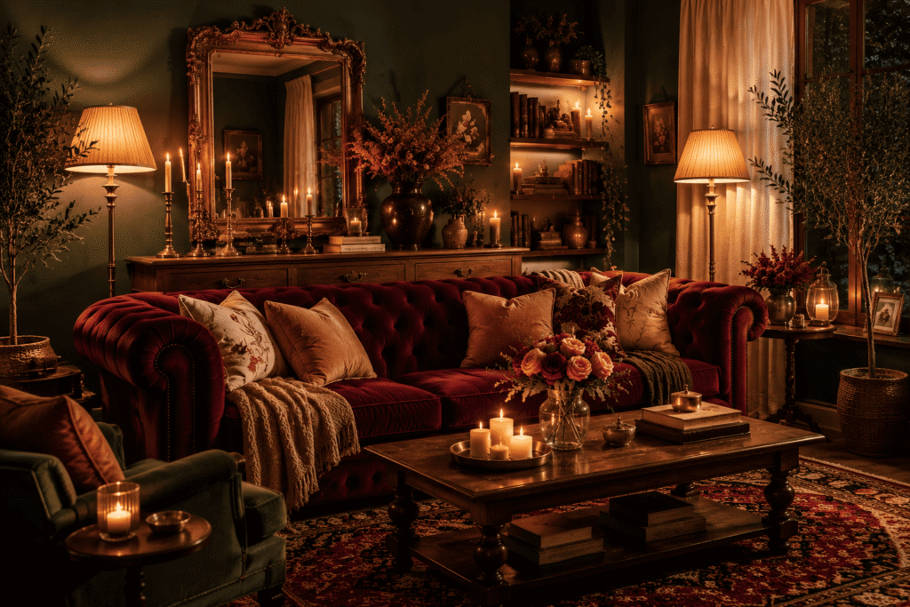 Romantic Living Room Decor: How to Create an Intimate, Luxurious Space