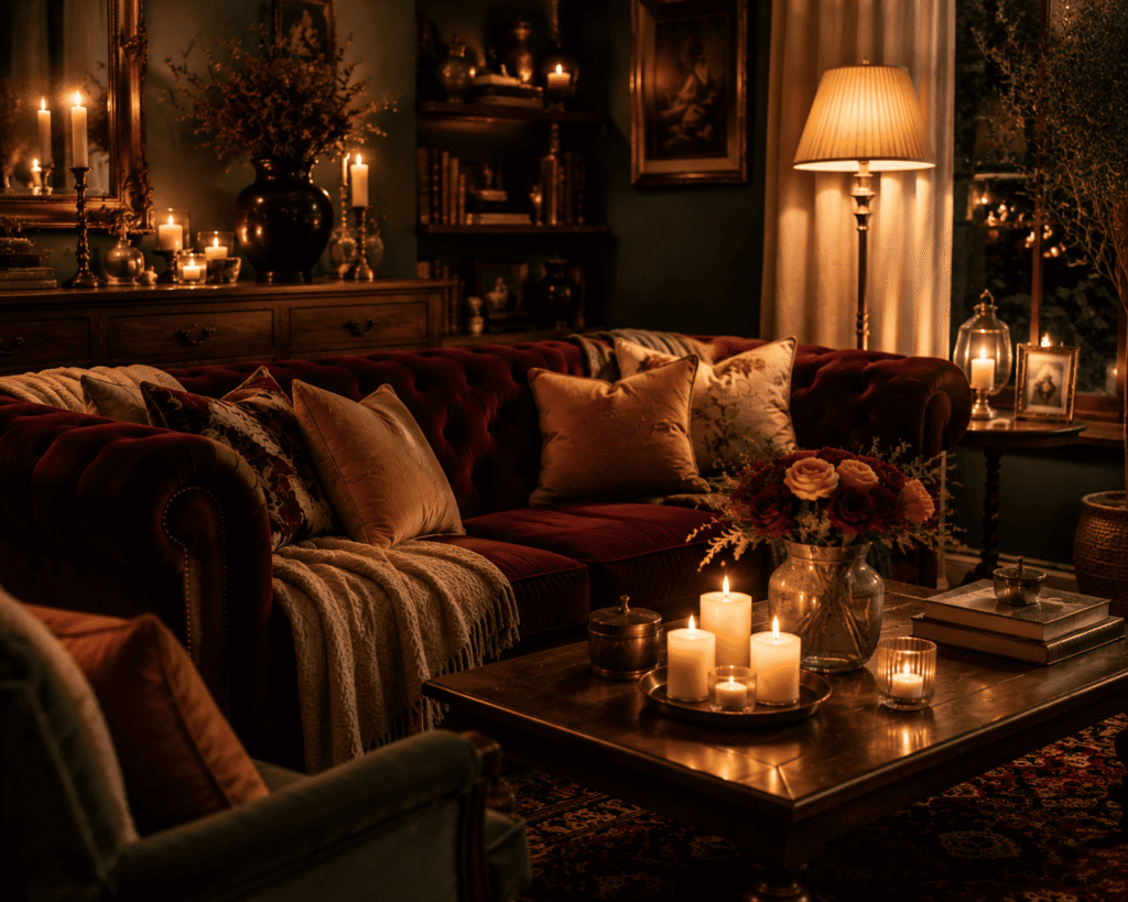 Romantic Living Room Decor: How to Create an Intimate, Luxurious Space