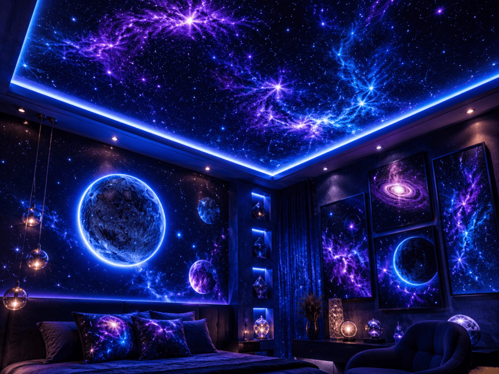 Galactic Room & Galaxy Bedroom Ideas: How to Design a Cosmic Space