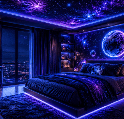 Galactic Room & Galaxy Bedroom Ideas: How to Design a Cosmic Space