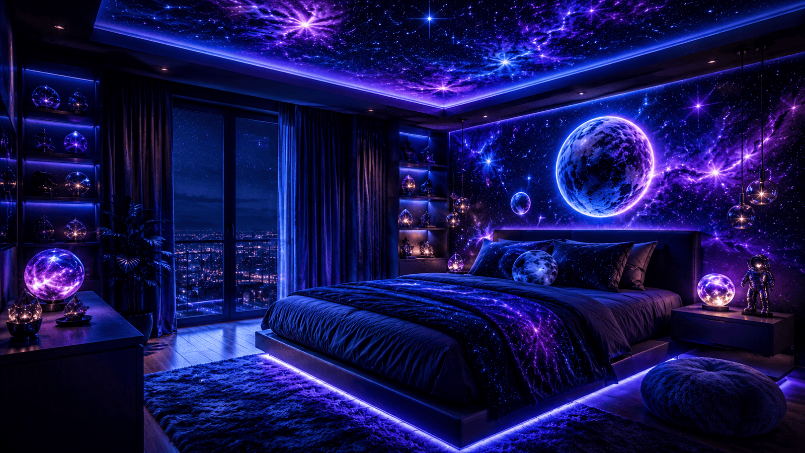 Galactic Room & Galaxy Bedroom Ideas: How to Design a Cosmic Space
