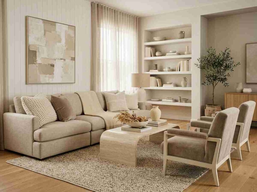 Neutral Living Room Ideas That Feel Warm, Rich and Completely Personal