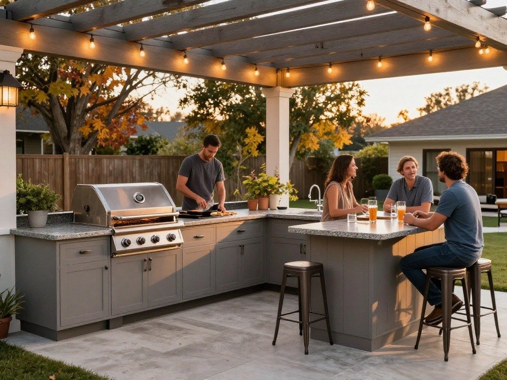 L-Shaped Outdoor Kitchen Ideas: The Complete 2026 Design Guide