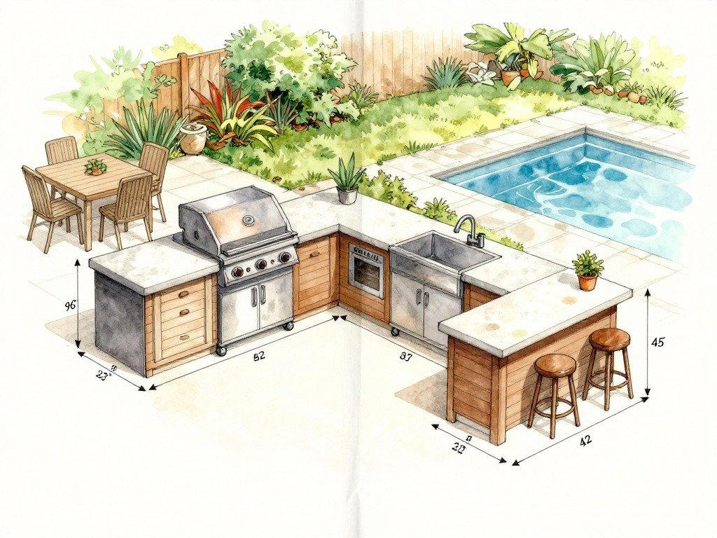 L-Shaped Outdoor Kitchen Ideas: The Complete 2026 Design Guide