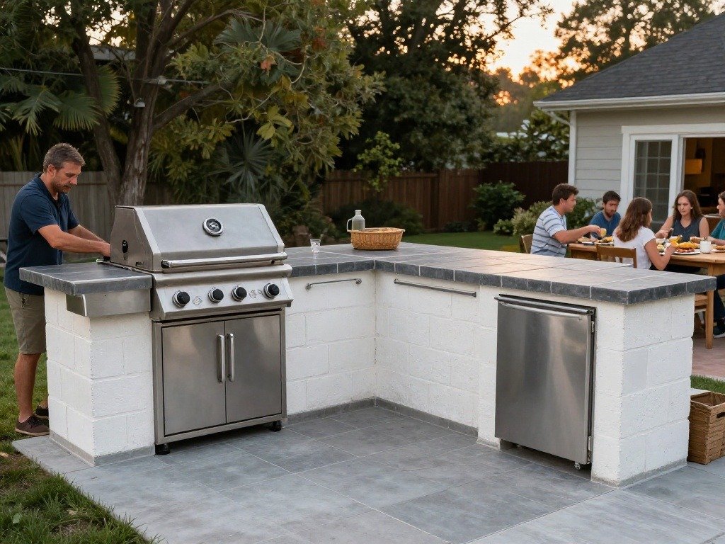 L-Shaped Outdoor Kitchen Ideas: The Complete 2026 Design Guide