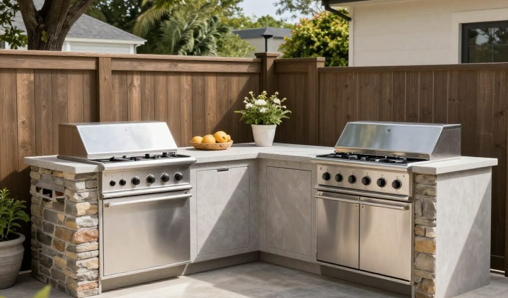 L-Shaped Outdoor Kitchen Ideas: The Complete 2026 Design Guide