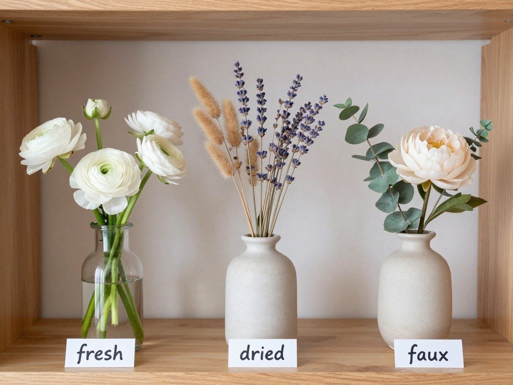 Flower Home Decor Ideas: Fresh, Dried, and Artificial Arrangements for Every Room and Aesthetic
