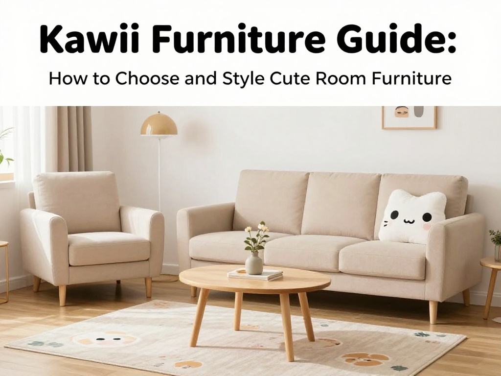 Kawaii Furniture Guide: How to Choose and Style Cute Room Furniture