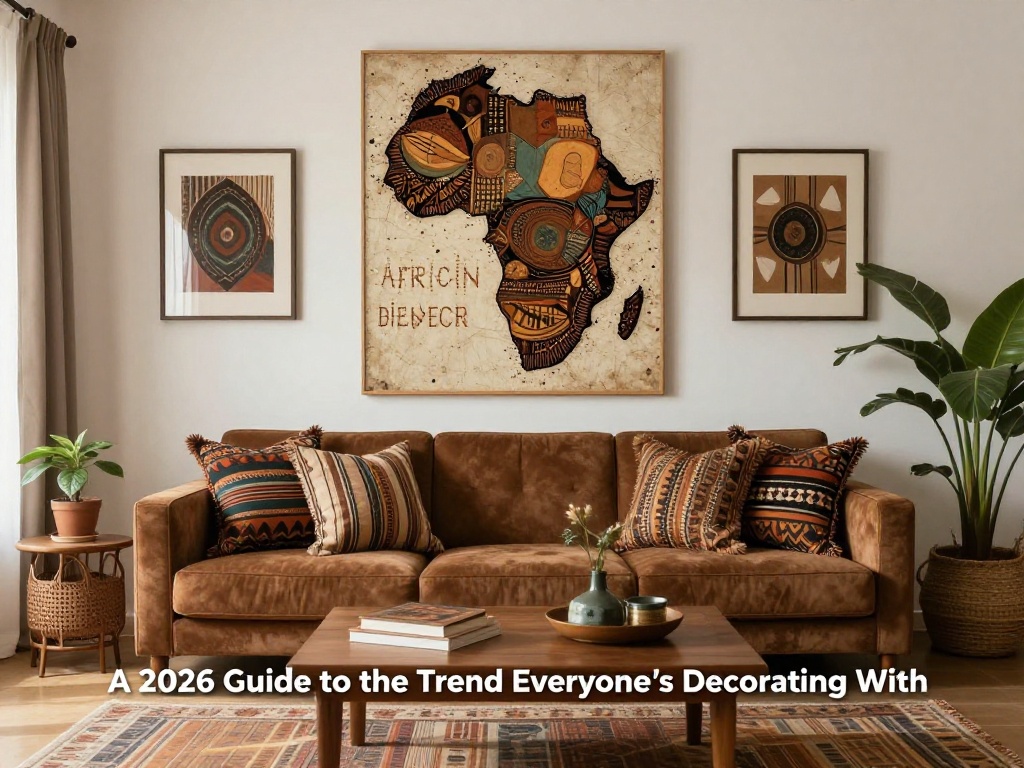 African Home Decor: A 2026 Guide to the Trend Everyone's Decorating With