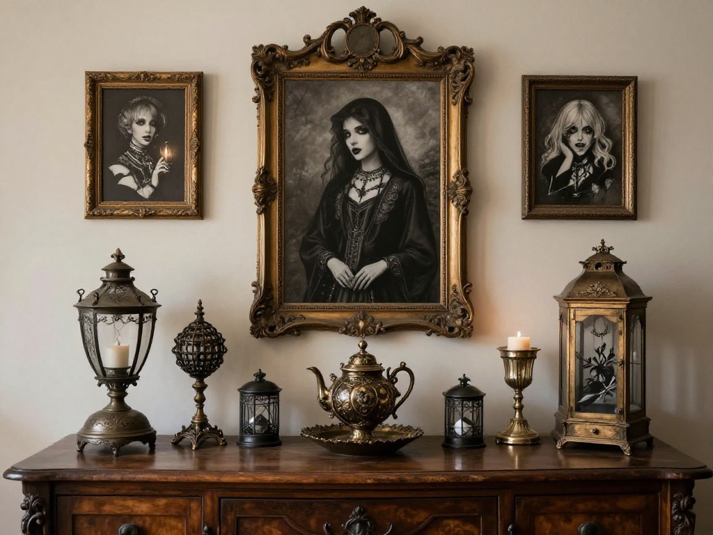 Pastel Goth, Boho Goth, Glam Goth & Vintage Goth Home Decor: The Complete Sub-Style Guide