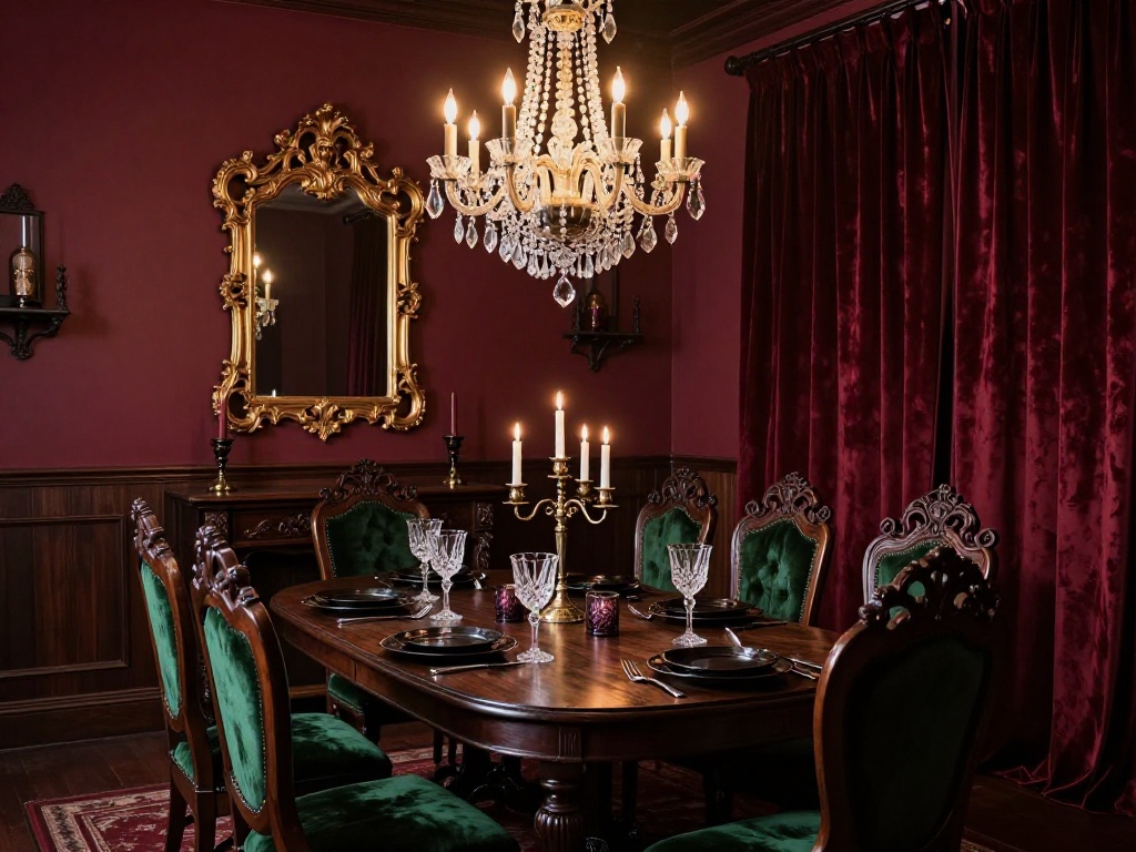 Gothic Kitchen & Dining Room Decor: The Complete Dark Elegance Guide