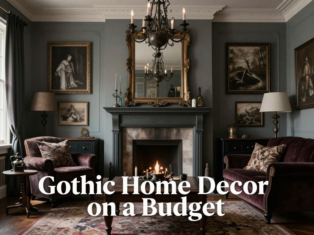 Gothic Home Decor on a Budget: The Complete Affordable Dark Aesthetic Guide