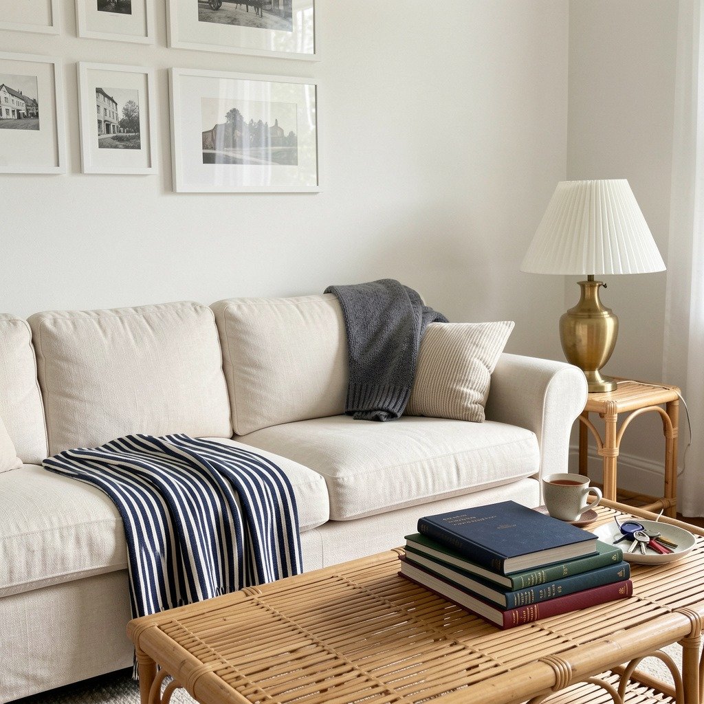 Preppy Living Room Ideas: How to Get the Look (Even on Zero Budget)
