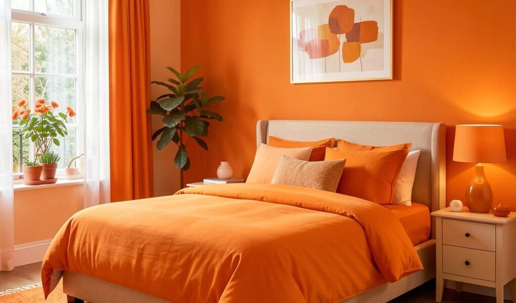 Orange Colour Bedroom Ideas: The Complete Guide to Using Warmth Right