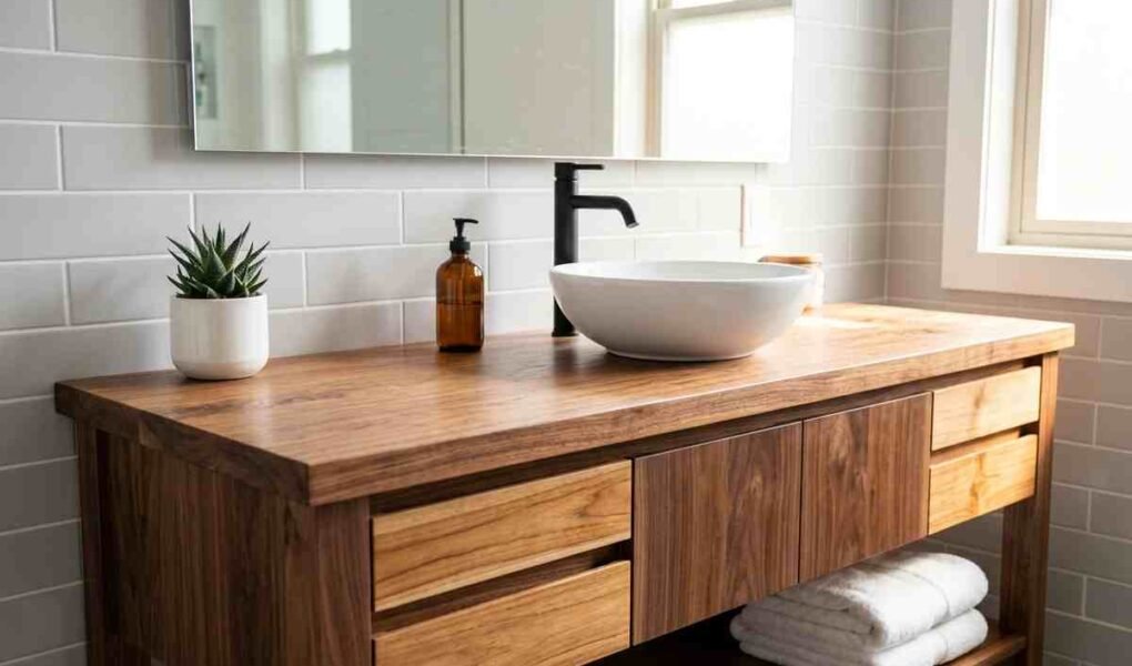 Best Wood for a Bathroom Vanity: The Complete Material and Care Guide
