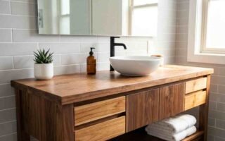 Best Wood for a Bathroom Vanity: The Complete Material and Care Guide