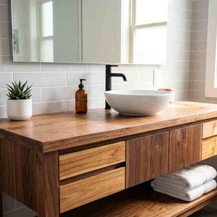 Best Wood for a Bathroom Vanity: The Complete Material and Care Guide