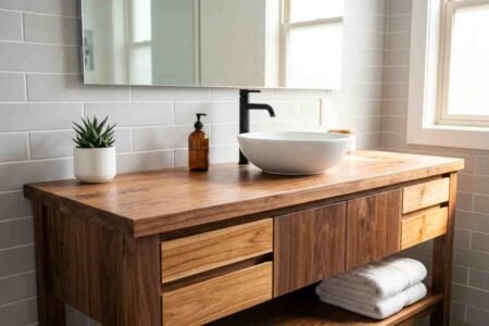 Best Wood for a Bathroom Vanity: The Complete Material and Care Guide