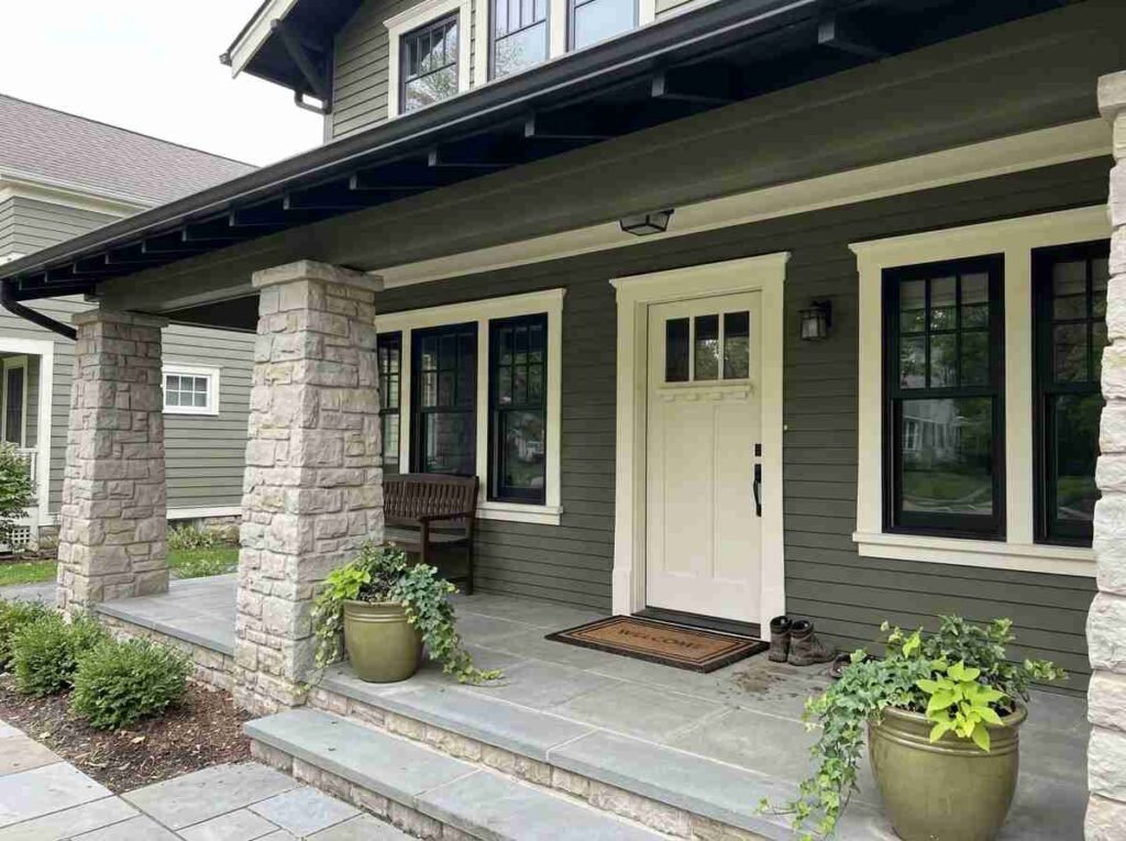 Dark Olive Green House With Black Trim: The Complete Colour and Style Guide