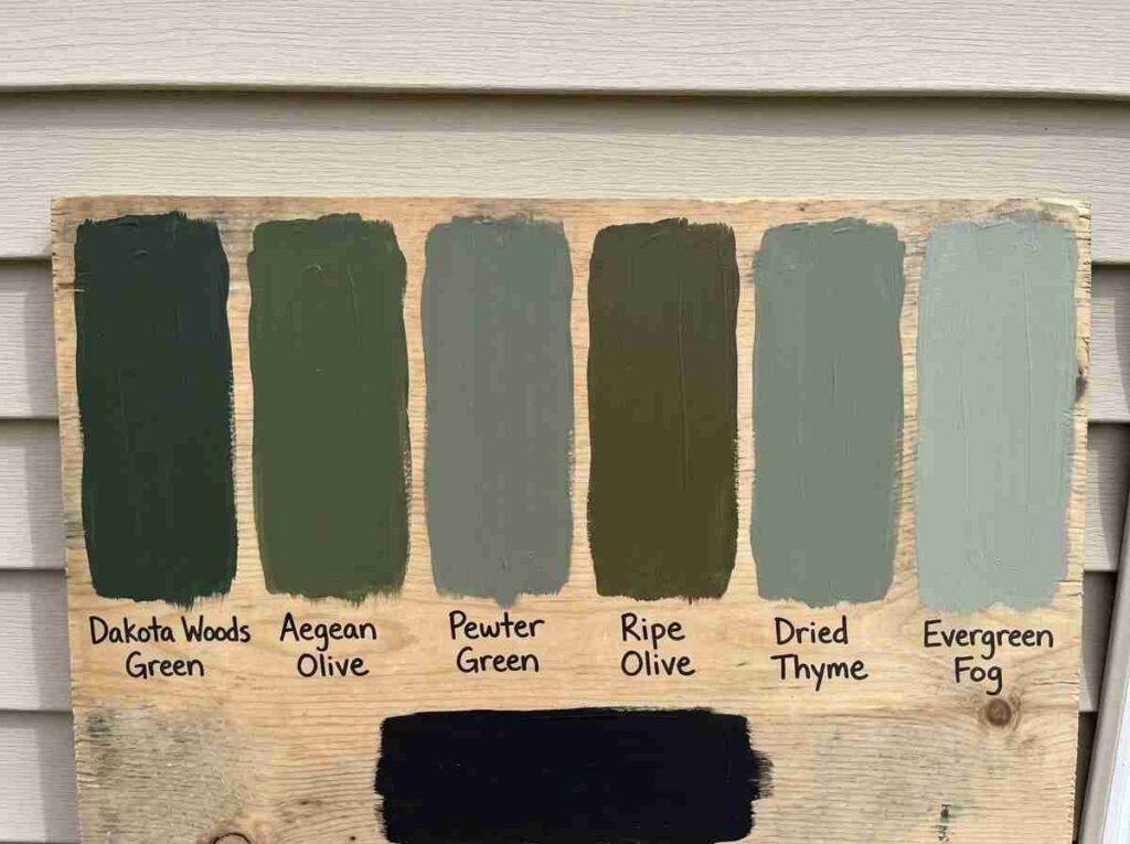 Dark Olive Green House With Black Trim: The Complete Colour and Style Guide