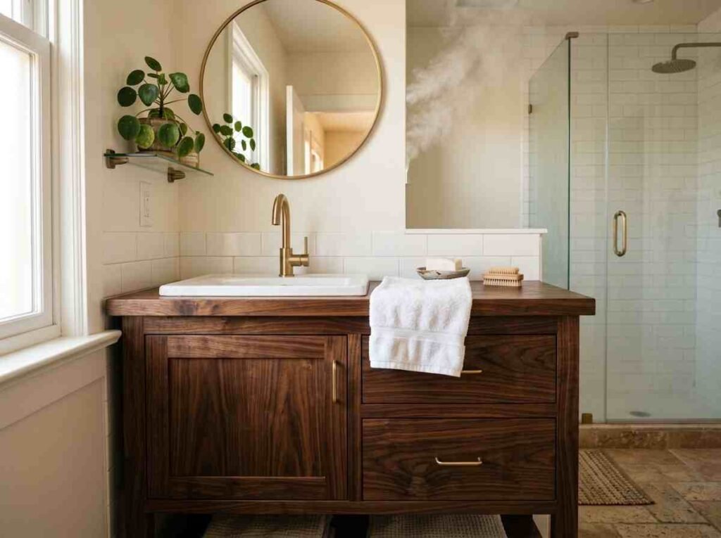 Best Wood for a Bathroom Vanity: The Complete Material and Care Guide