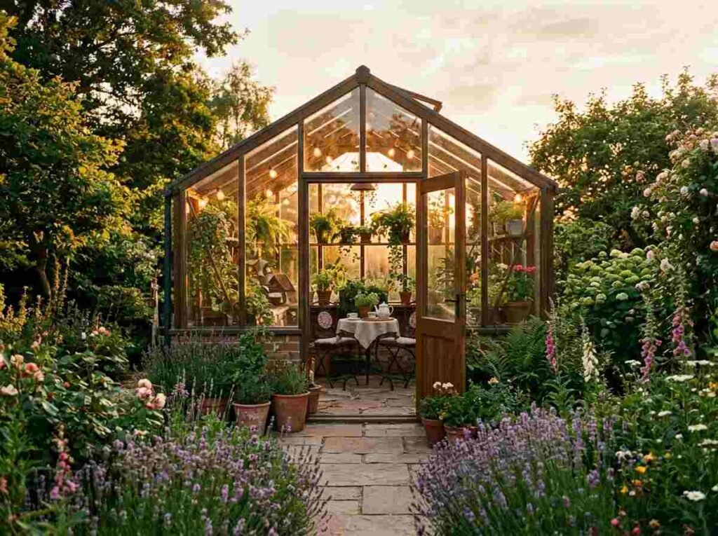 Home Greenhouse Ideas That Turn a Glass Structure Into a Peaceful Garden Sanctuary