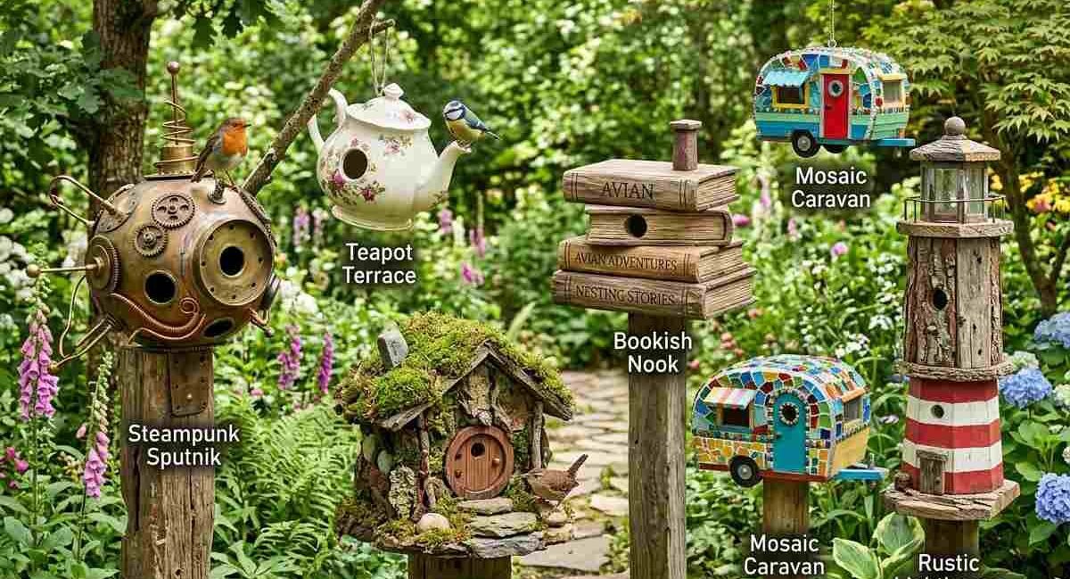 Creative Birdhouse Ideas That Are So Unique For Garden