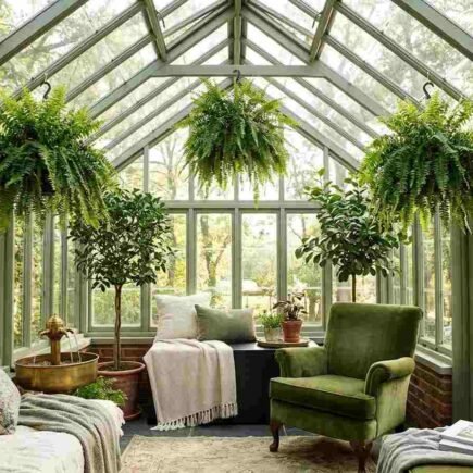 Home Greenhouse Ideas That Turn a Glass Structure Into a Peaceful Garden Sanctuary